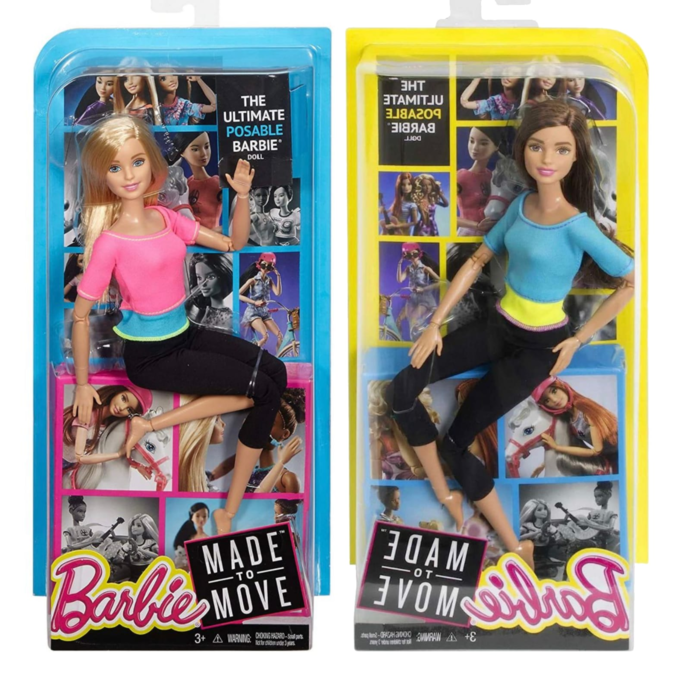 Barbie Endless Moves Doll Pink Top