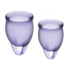 Feel Confident Satisfyer menstrual cups