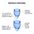 Feel Confident Satisfyer menstrual cups
