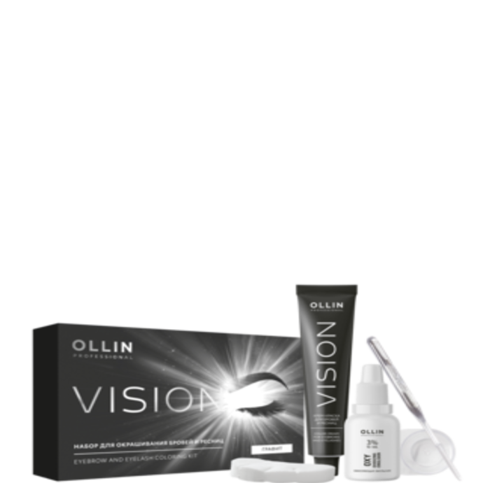Ollin Vision eyebrow dye "Black"