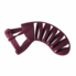 Romello male silicone chastity belt burgundy