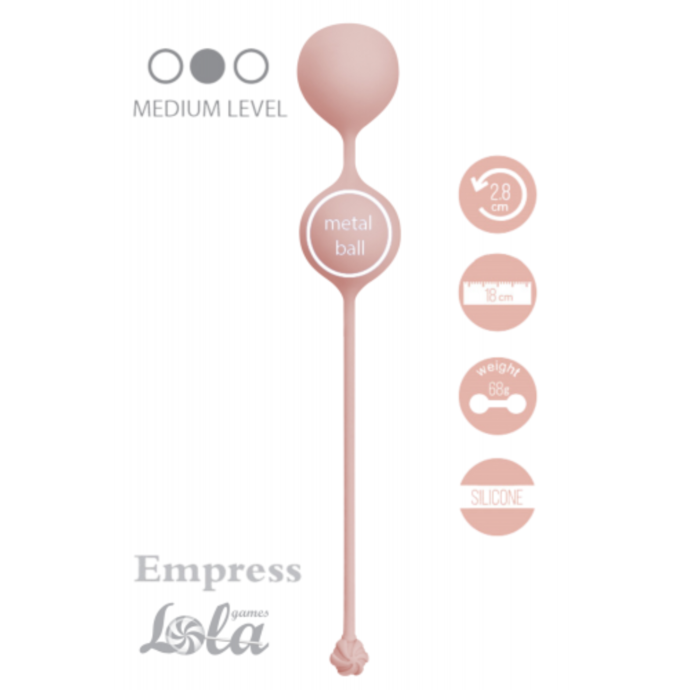 Love Story Empress Tea Rose ვაგინალური კეგელის ტრენაჟორი ბურთები