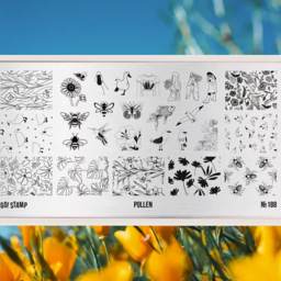Go!Stamp! Stamping Plate - #188 Pollen