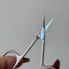 ProLine Tools - Scissors 638 (manual sharpening, short blade)