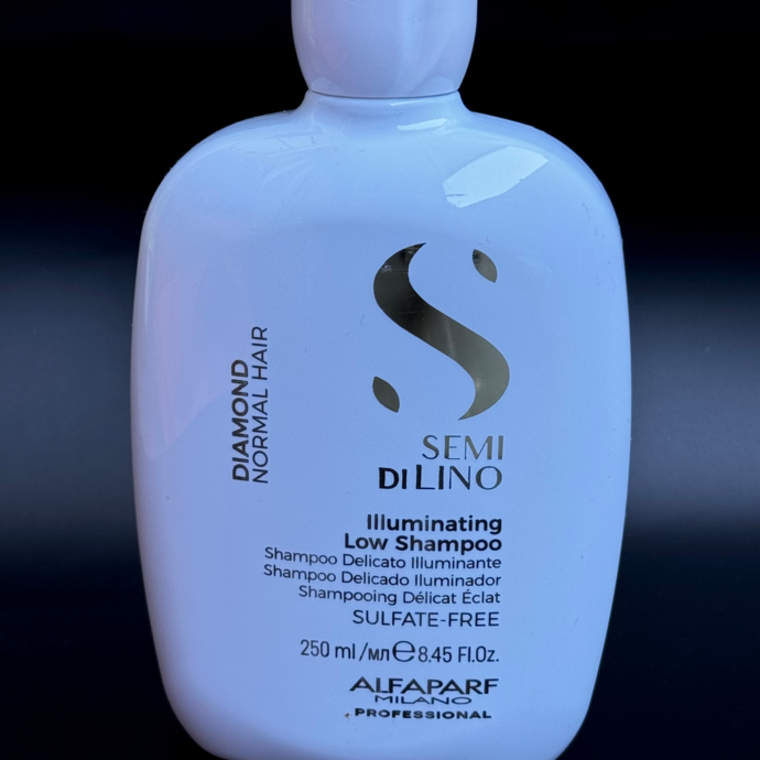 Shampoo for normal hair, giving shine Sdl Diamond Iluminating Low Shampo, 250 ml Alfaparf