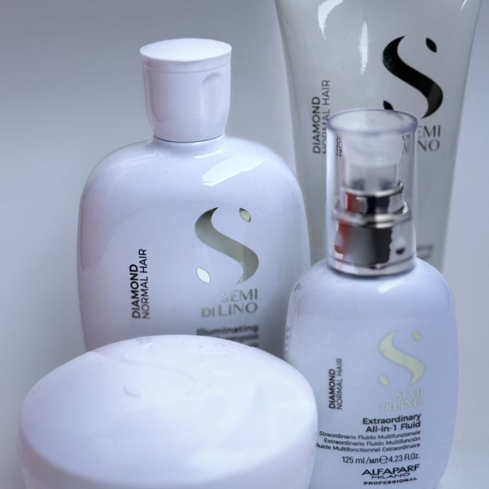 Diamond Illuminating Conditioner ბზინვარების მომცემი კონდიციონერი ნორმალური თმისთვის, 200 მლ Alfaparf