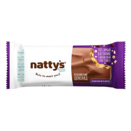 Батончик протеиновый с арахисовая паста, криспи и изюм nattys