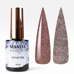 Manita Professional Гель лак  - "Reflective" светоотражающий No06 (10 мл)