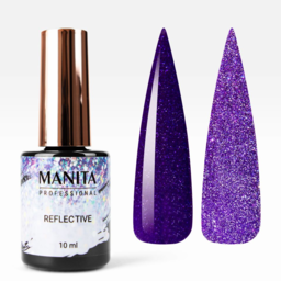 Manita Professional Gel Polish - "ამრეკლავი" ამრეკლი No11 (10 მლ)