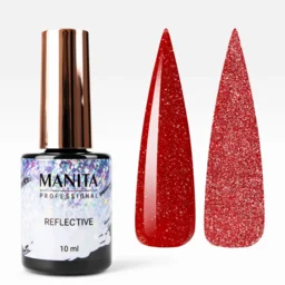 Manita Professional Gel Polish - "ამრეკლავი" ამრეკლი No15 (10 მლ)