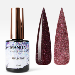 Manita Professional Gel Polish - "ამრეკლავი" ამრეკლი No20 (10 მლ)