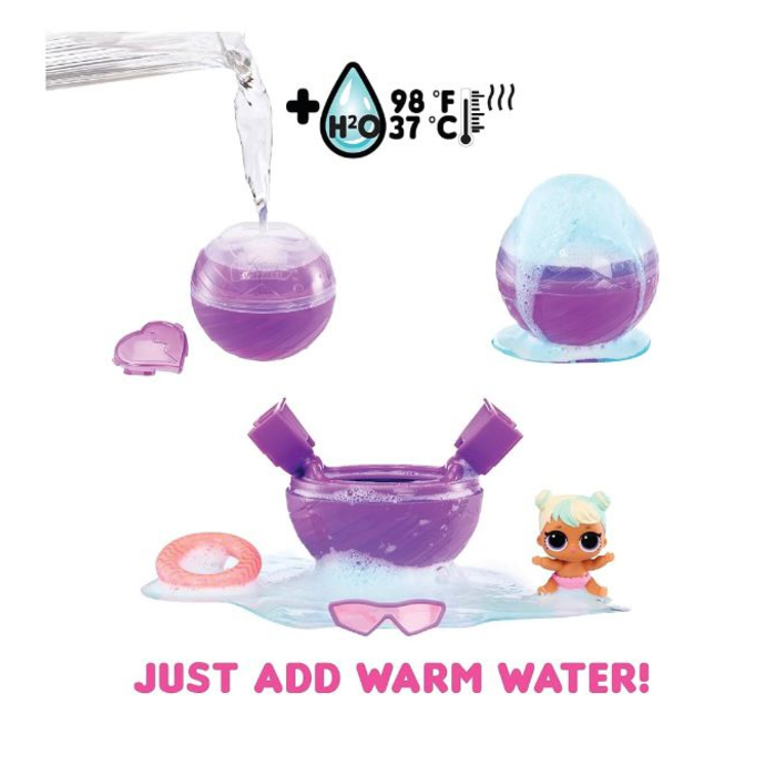 L.O.L. Surprise! LOL Surprise Bubble Foam Lil Sisters Doll кукла лол супрайс