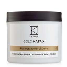 Dr. Kadir Gold Matrix Увлажняющая питательная маска для нормальной и сухой кожи
