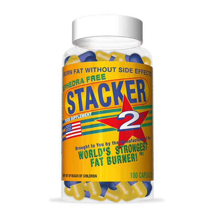 Stacker 2 Ephedra Free жиросжигатель (100 caps)
