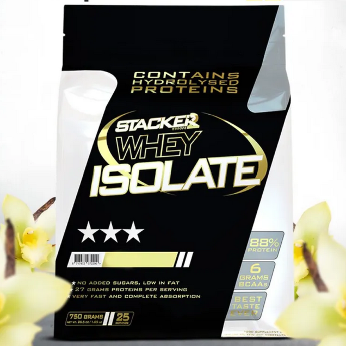 Stacker2 Europe Whey Isolate Protein 750 gr (Vanilla)