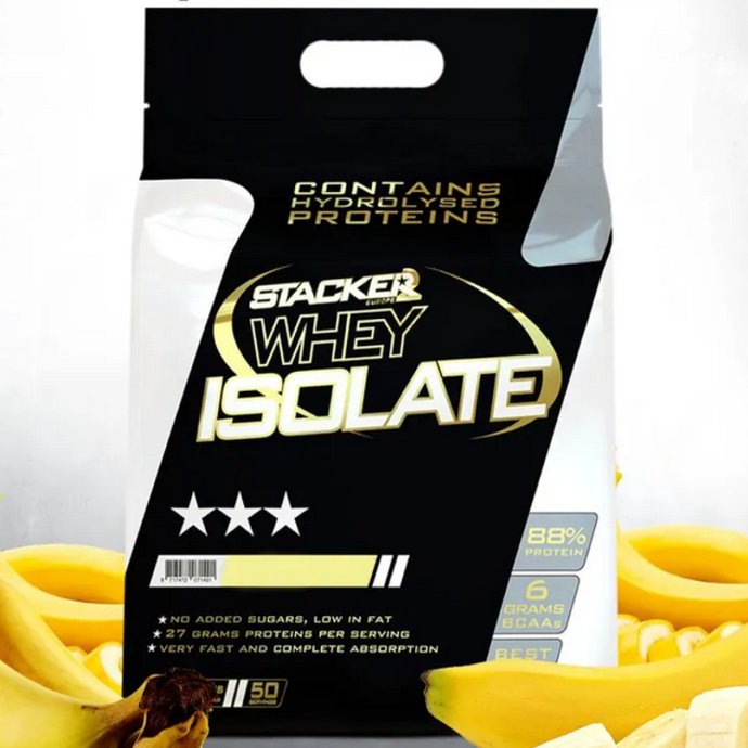Stacker2 Europe Whey Isolate Protein 1500 gr (Banana)