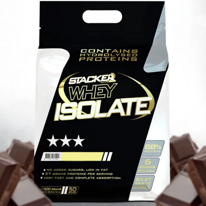 Stacker2 Europe Whey Isolate Protein 1500 gr (Шоколад)