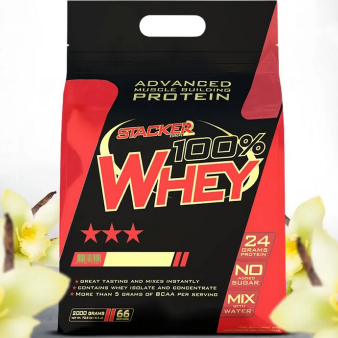 Stacker2 Europe 100% Whey Protein (Vanilla) 2000 gr