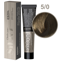 Estel DeLuxe Silver (სერია ნაცრისფერი თმისთვის) - კრემის ფერი 5/0 (60 მლ)