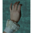 Detachable collar and wrist cuff set