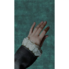 Detachable collar and wrist cuff set