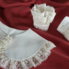Detachable collar and wrist cuff set