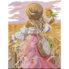 Cross stitch kit "Girl with a sunflower"