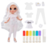 Rainbow High Color&Create თოჯინა კომპლექტით შემოქმედებისთვის