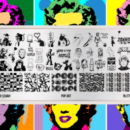 GO! STAMP Stamping plate - 275 Pop Art