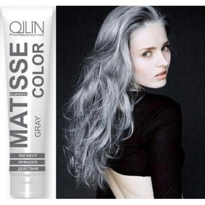 პირდაპირი მოქმედების პიგმენტი - Ollin Matisse Grey, 100 მლ
