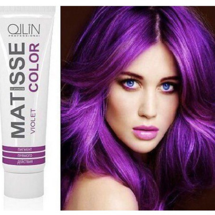 პირდაპირი მოქმედების პიგმენტი - Ollin Matisse Violet, 100 მლ