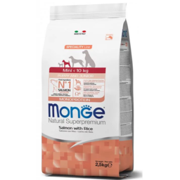Natural Super Premium Mini Puppy & Junior(ორაგული და ბრინჯი)